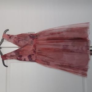 Chichi London Narlee satin floral dress